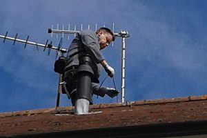 fixing an aerial